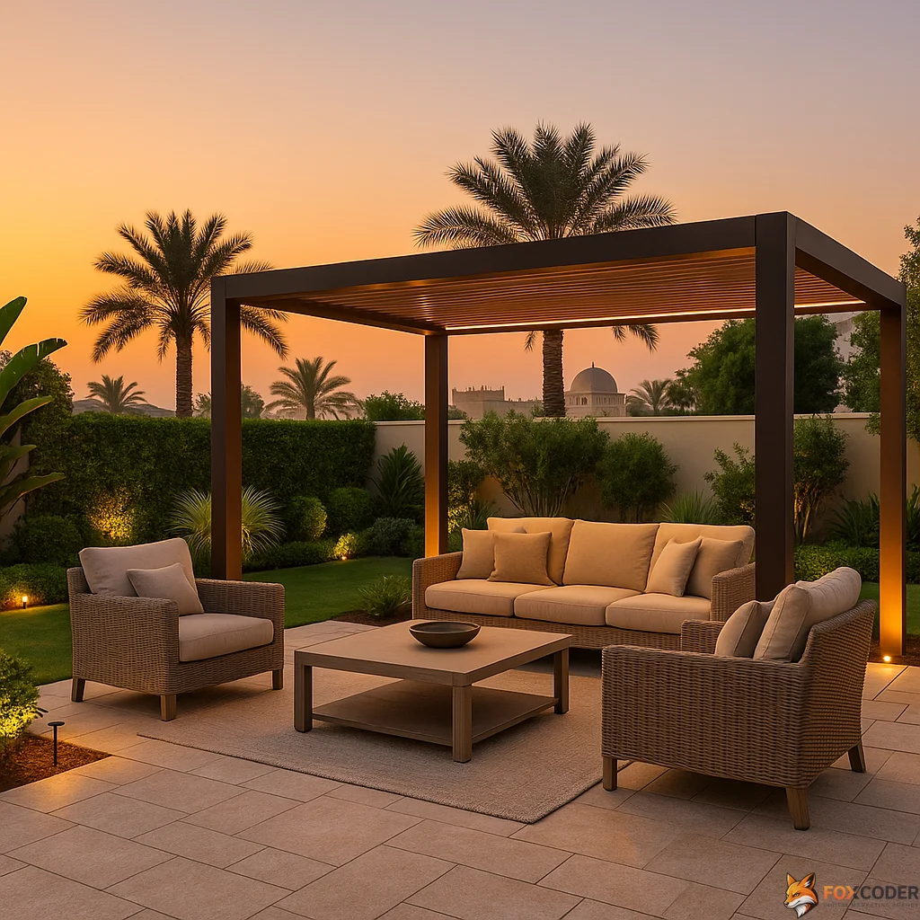 صورة مقالة تصميم جلسات خارجية تناسب العائلات